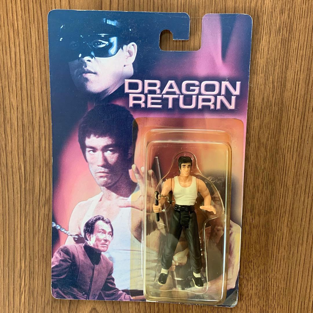 ブルースリーフィギュア4体，雑誌五冊セット