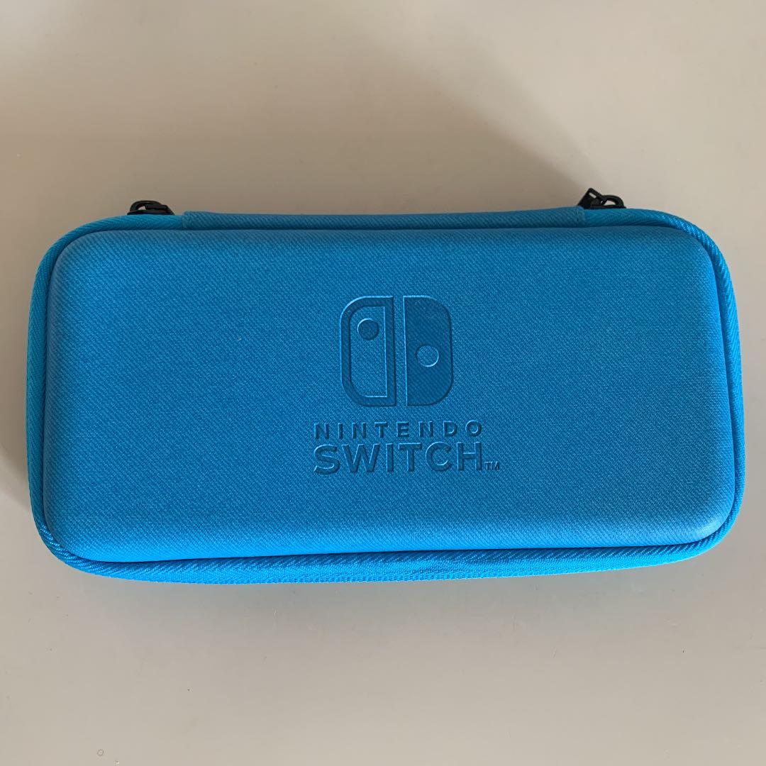 任天堂スイッチライトターコイズ　大乱闘スマッシュブラザーズ　ケース付き