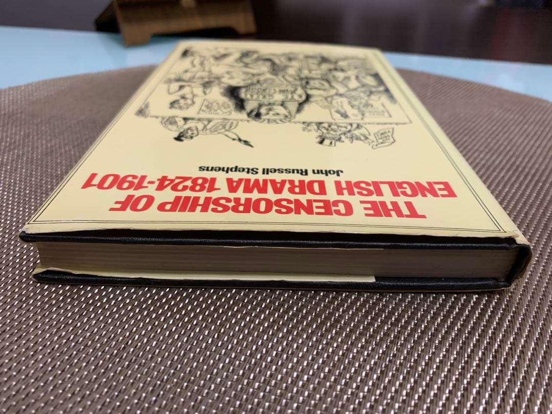 洋書 The Censorship of English Drama 1824-