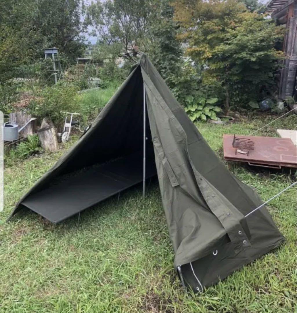 【軍幕屋】希少★ノルウェー軍テント★ビンテージ★軍余剰品★4枚組★