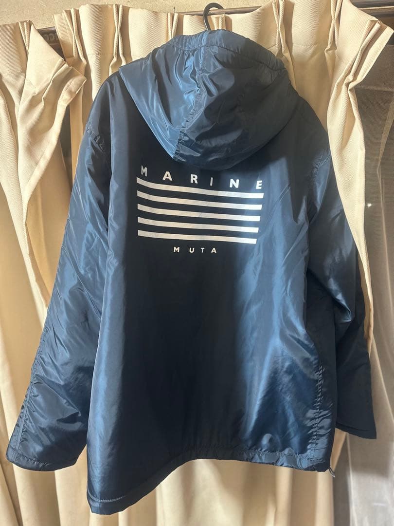 muta ムータ　UV撥水フーデッドジャケット　NV