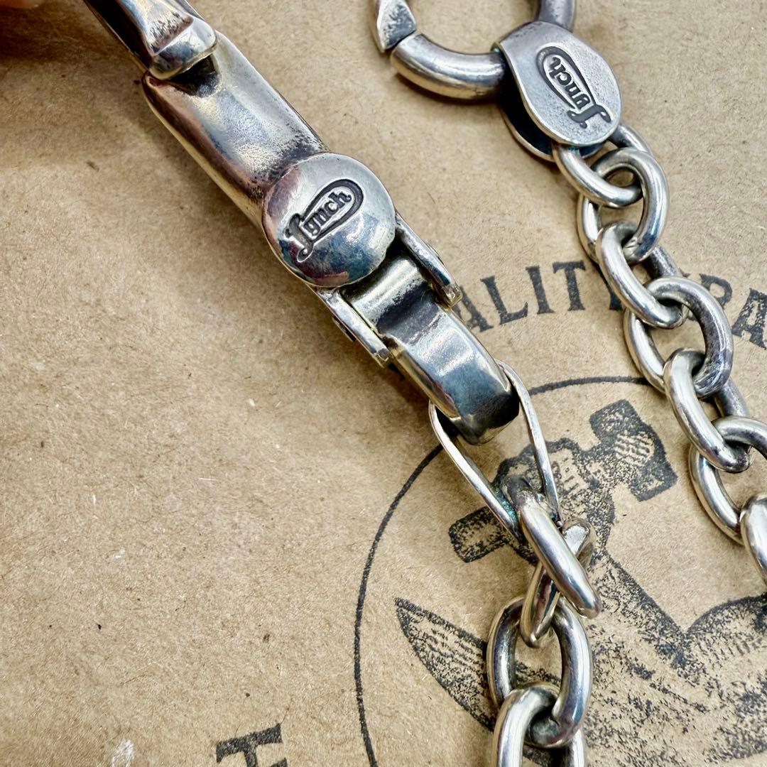 美品　リンチシルバースミス　ウォレットチェーン