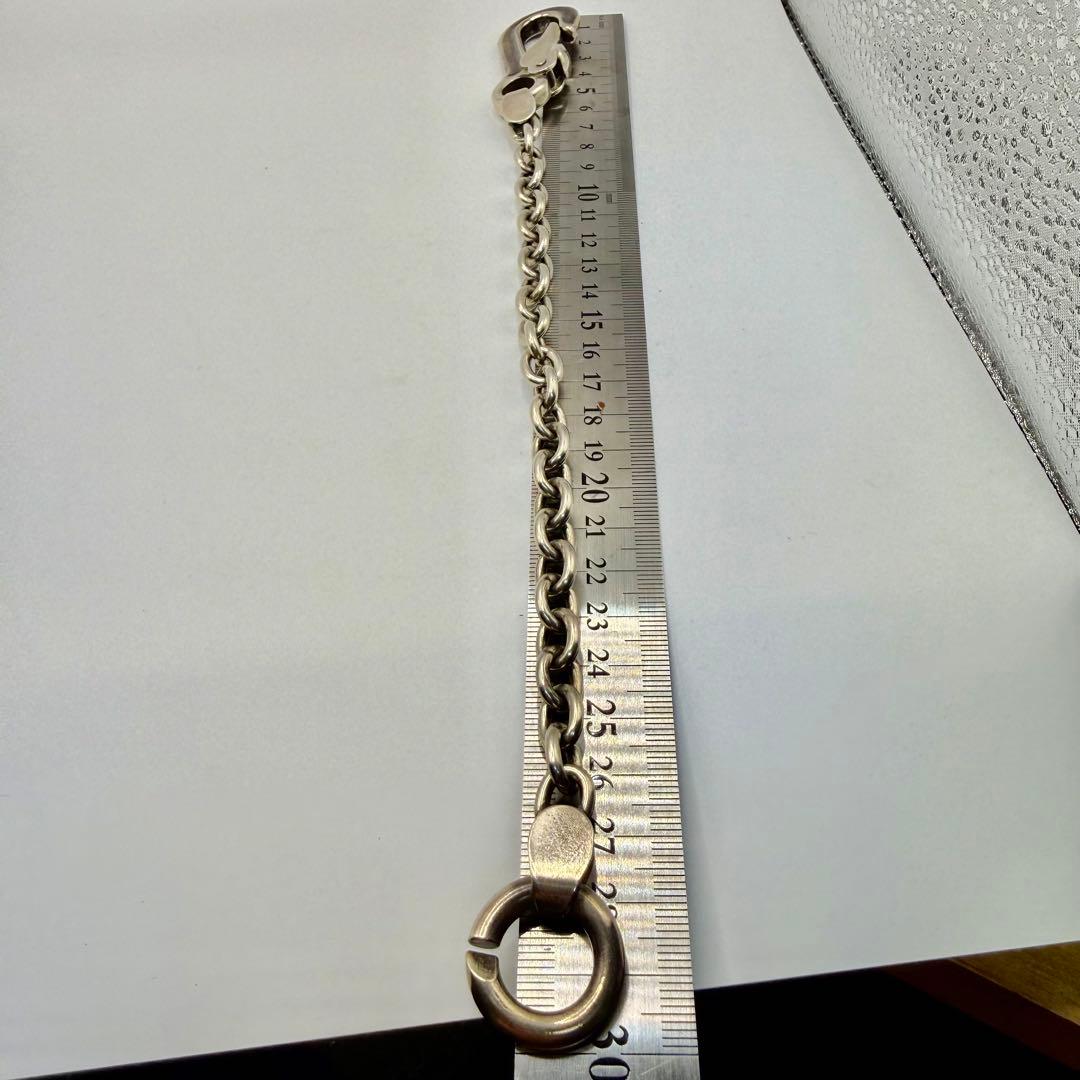 美品　リンチシルバースミス　ウォレットチェーン