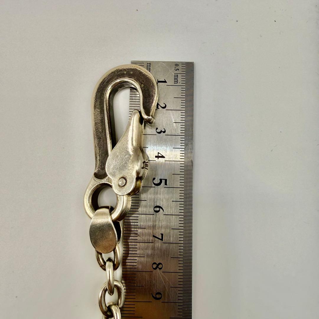 美品　リンチシルバースミス　ウォレットチェーン