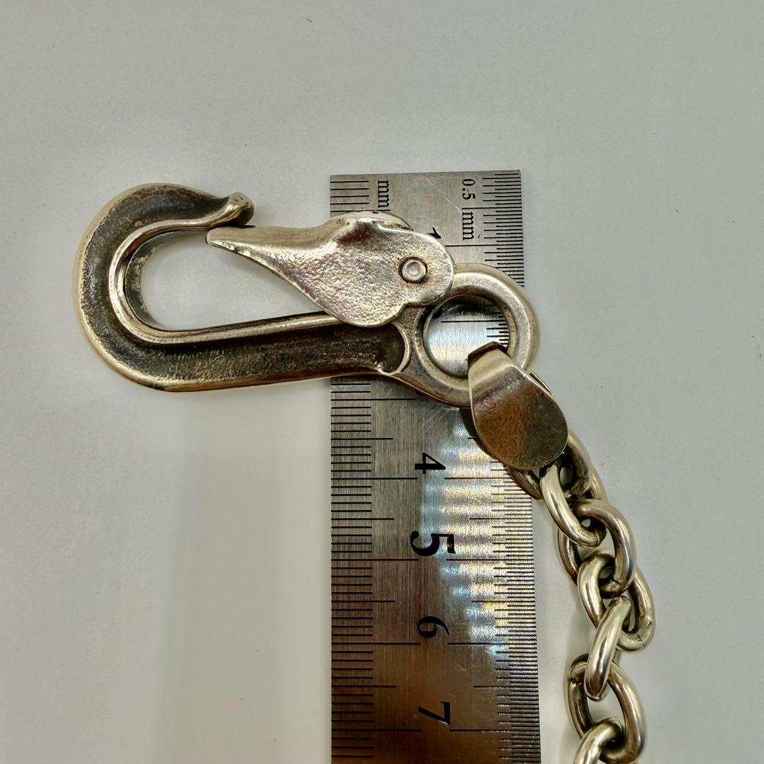 美品　リンチシルバースミス　ウォレットチェーン