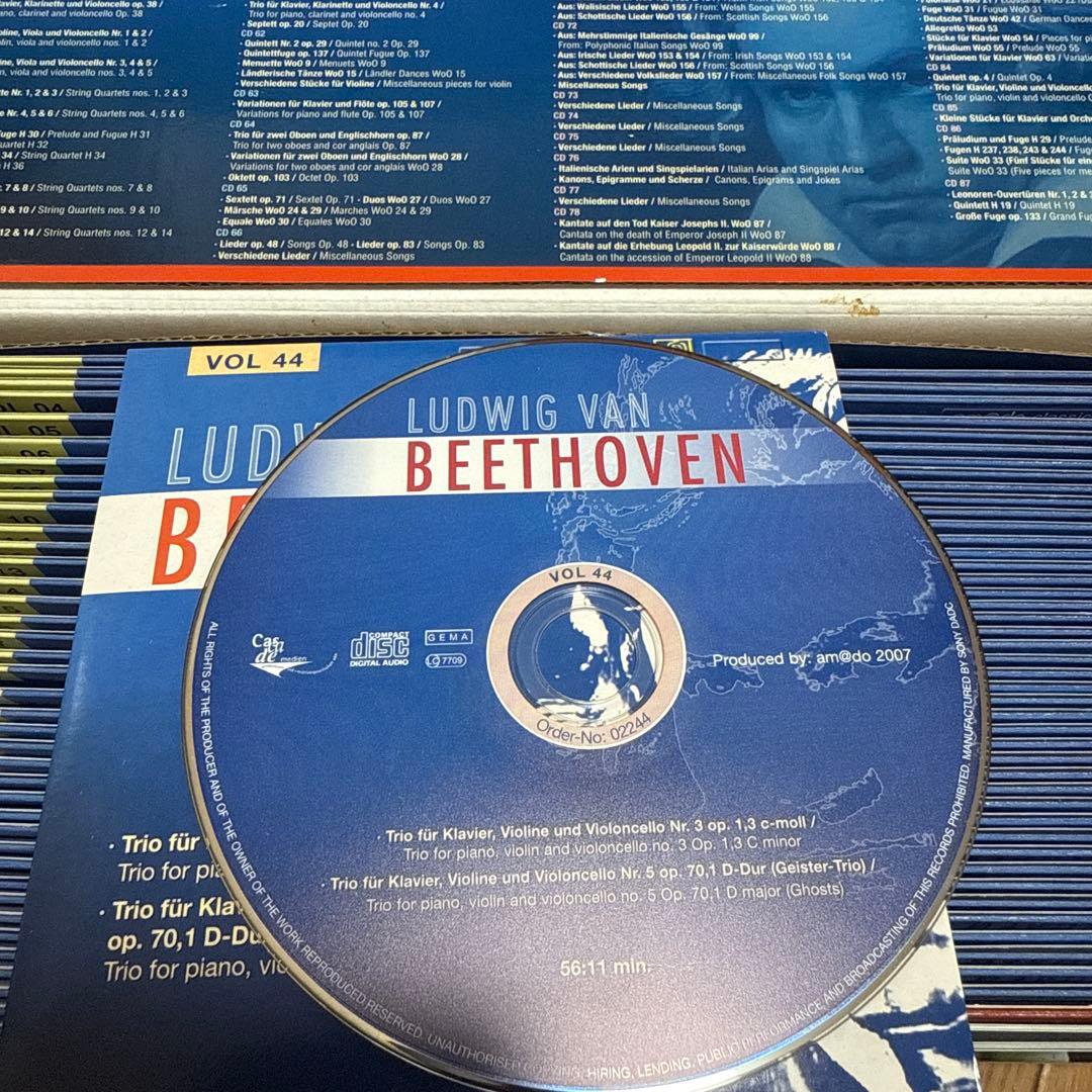 ベートーヴェン 87CD 完全作品集 & バッハ 46CD 完全版
