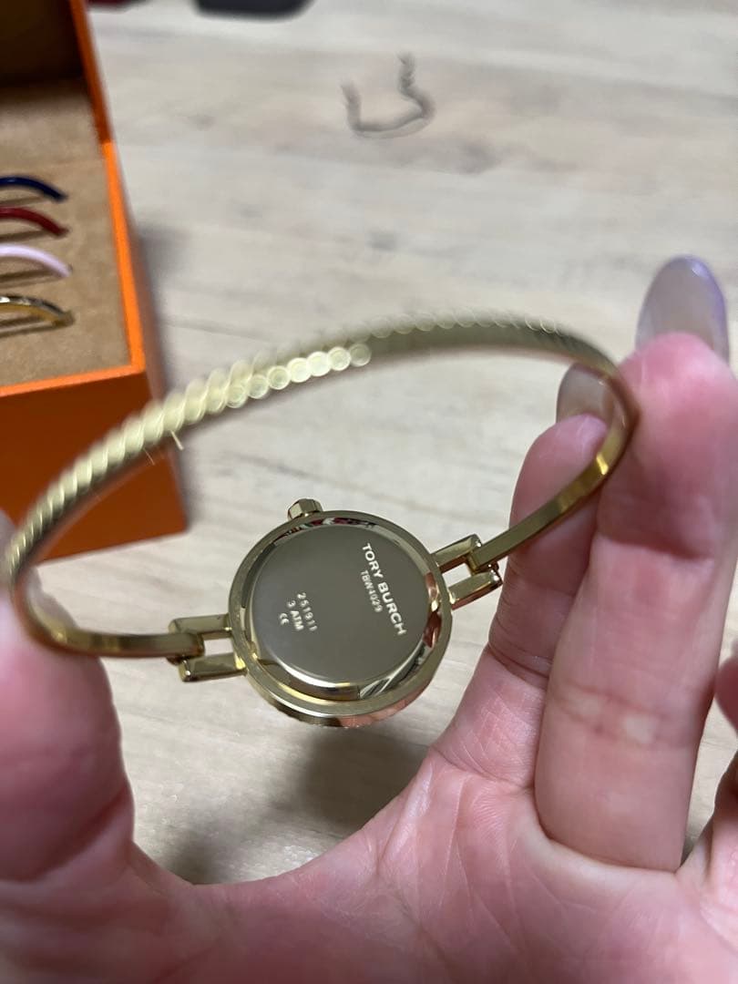 TORY BURCH ゴールド アナログ腕時計