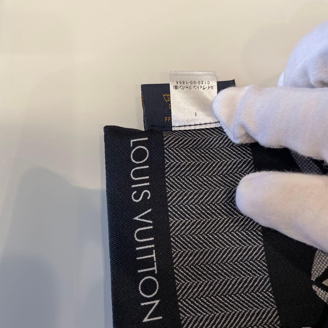 美品LOUIS VUITTON バードーSINCE1854スカーフモノグラム