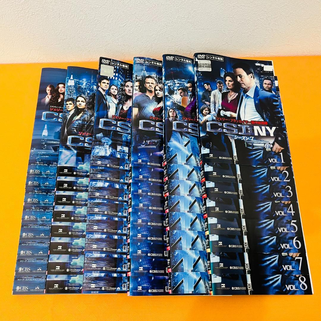 『CSI:NY』シーズン1～FINAL 計68巻全巻セット レンタル使用済DVD