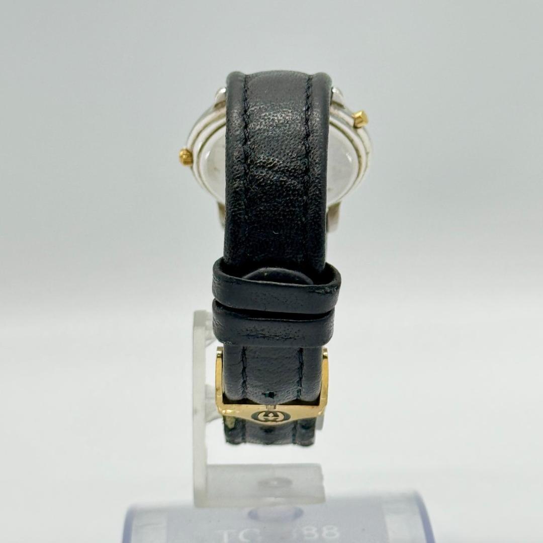 稼働品 GUCCI グッチ 腕時計 デイト グレー文字盤 クォーツ 8200JR