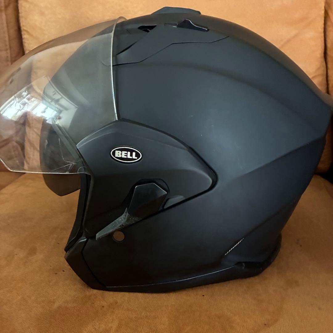 激レアBELL フルフェイス　マットブラック　サングラス上下します