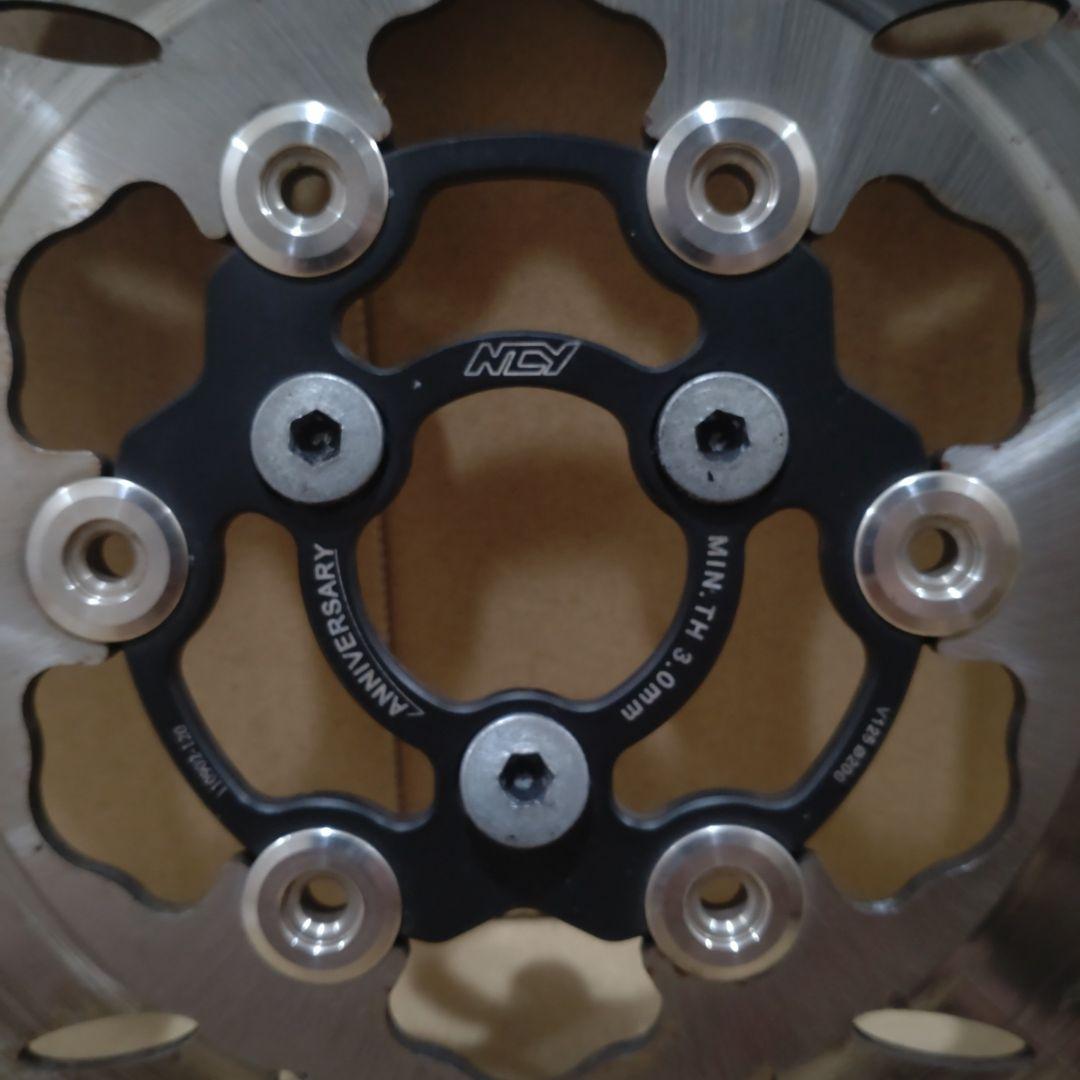 アドレスV125G 200mm ブレーキローター/キャリパー/サポート NCY