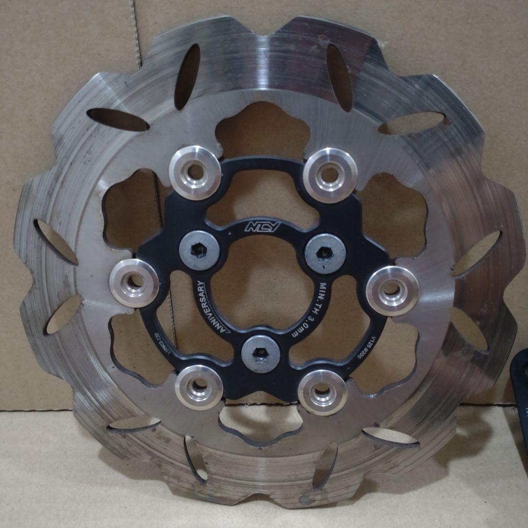 アドレスV125G 200mm ブレーキローター/キャリパー/サポート NCY