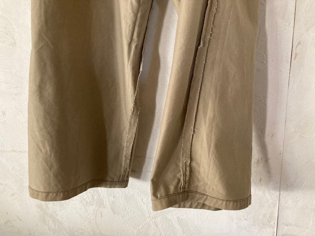 オリジナル☆m-45❗️usarmy chinoチノパン.ボタンフライ.フラップ付