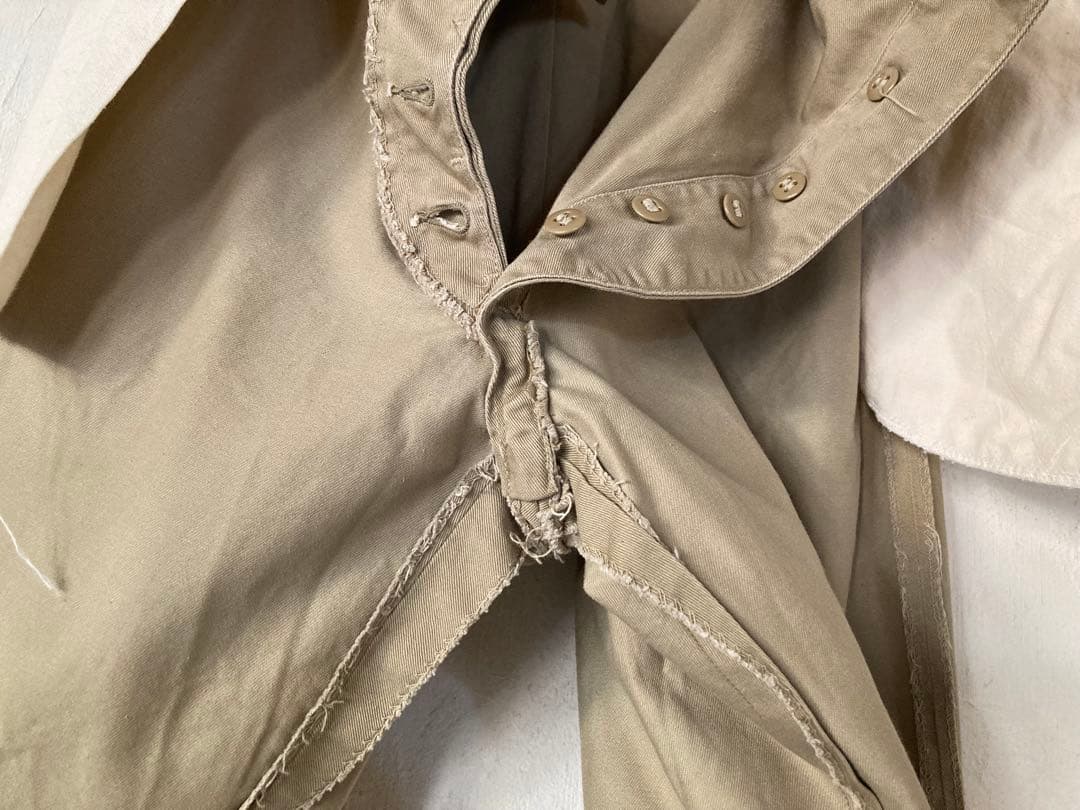 オリジナル☆m-45❗️usarmy chinoチノパン.ボタンフライ.フラップ付