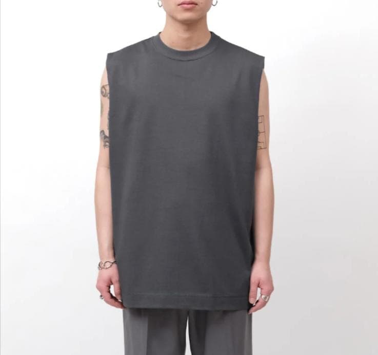 新品 N. HOOLYWOOD 25RCH TANK TOP 38 ネイビー