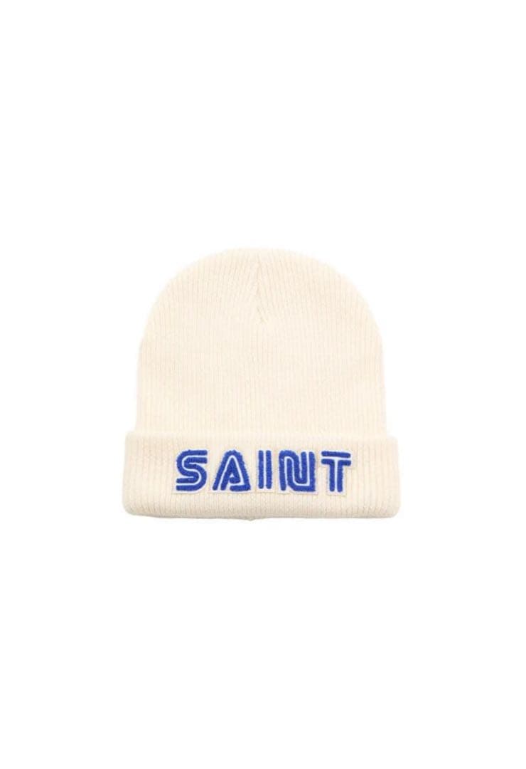 SAINT Mxxxxxxx SG ニットCAP WHT