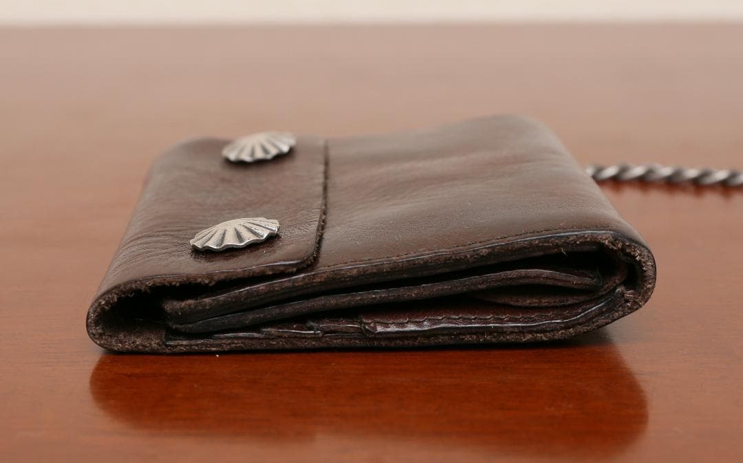 ★ RRL レザーチェーンウオレット