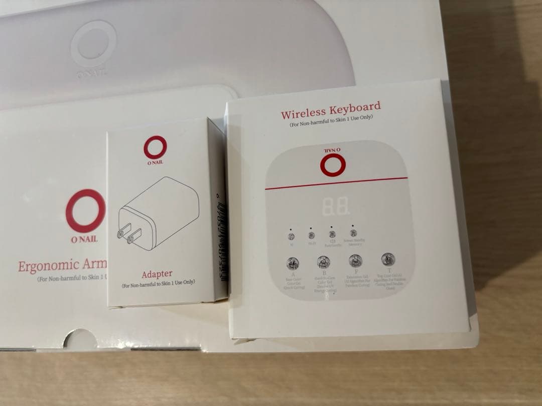 O-NAIL ネイルライト3.0 & アームレストセット