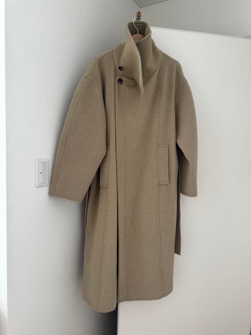 『美品』TODAYFUL スタンドカラーウールコート　36