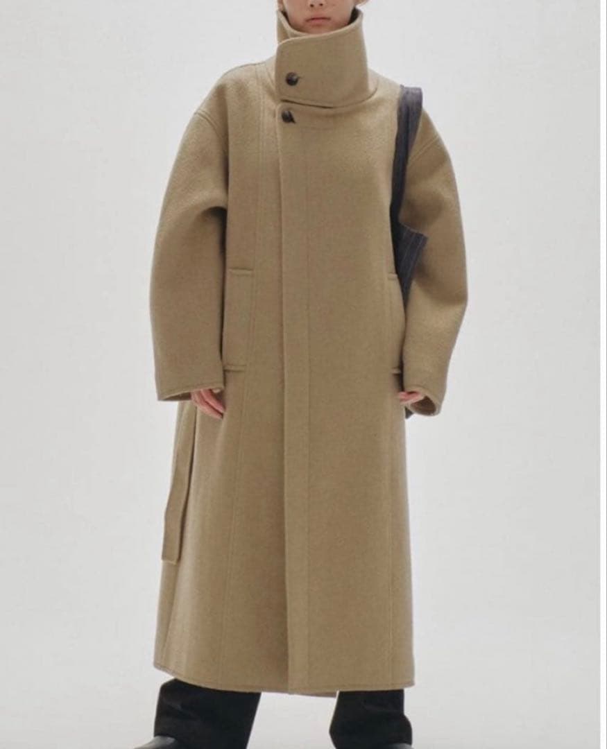 『美品』TODAYFUL スタンドカラーウールコート　36