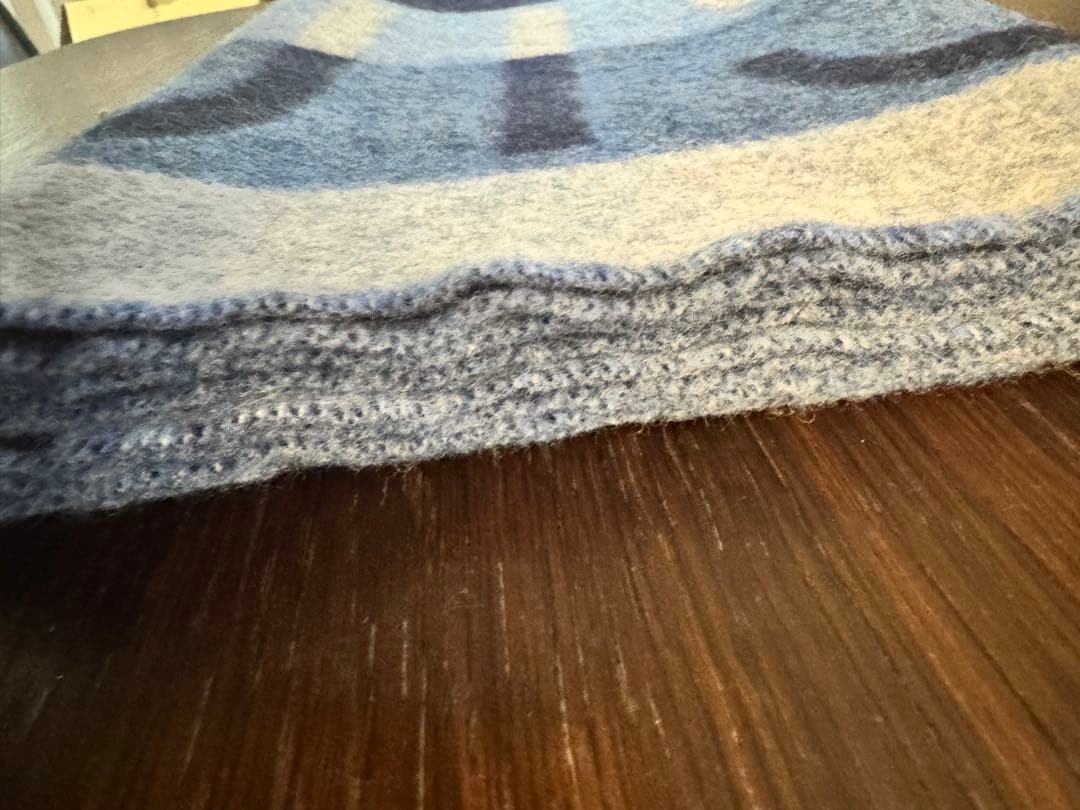 [美品]LOUIS VUITTON ストライプマフラー