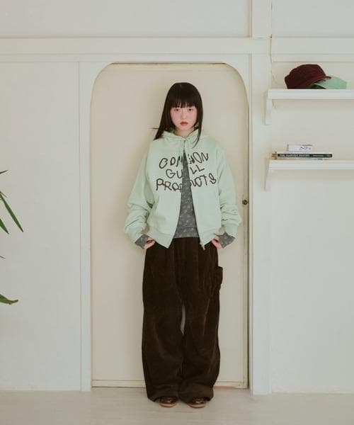 完売 common gull products. zip hoodie 25AW