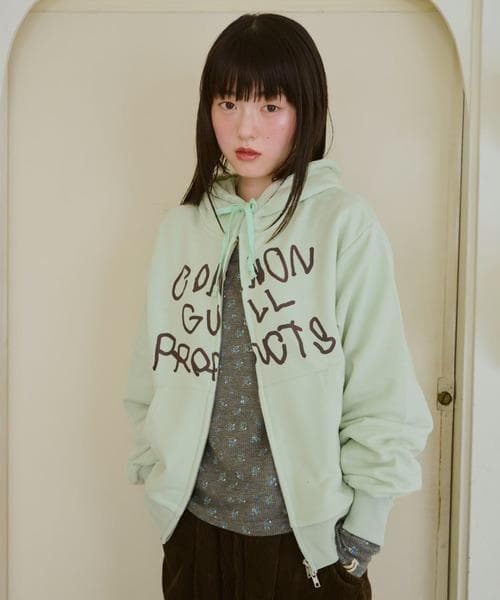 完売 common gull products. zip hoodie 25AW