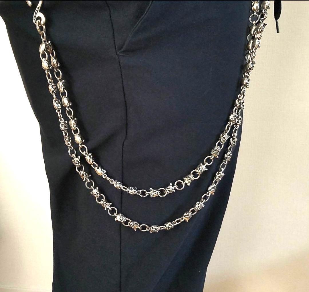 最終値下げ！！ ORDER ウォレットチェーン 2連 ◆定価26万円