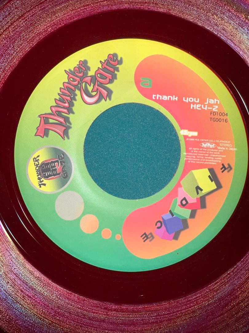 【希少】Thank You Jah - Hey - Z