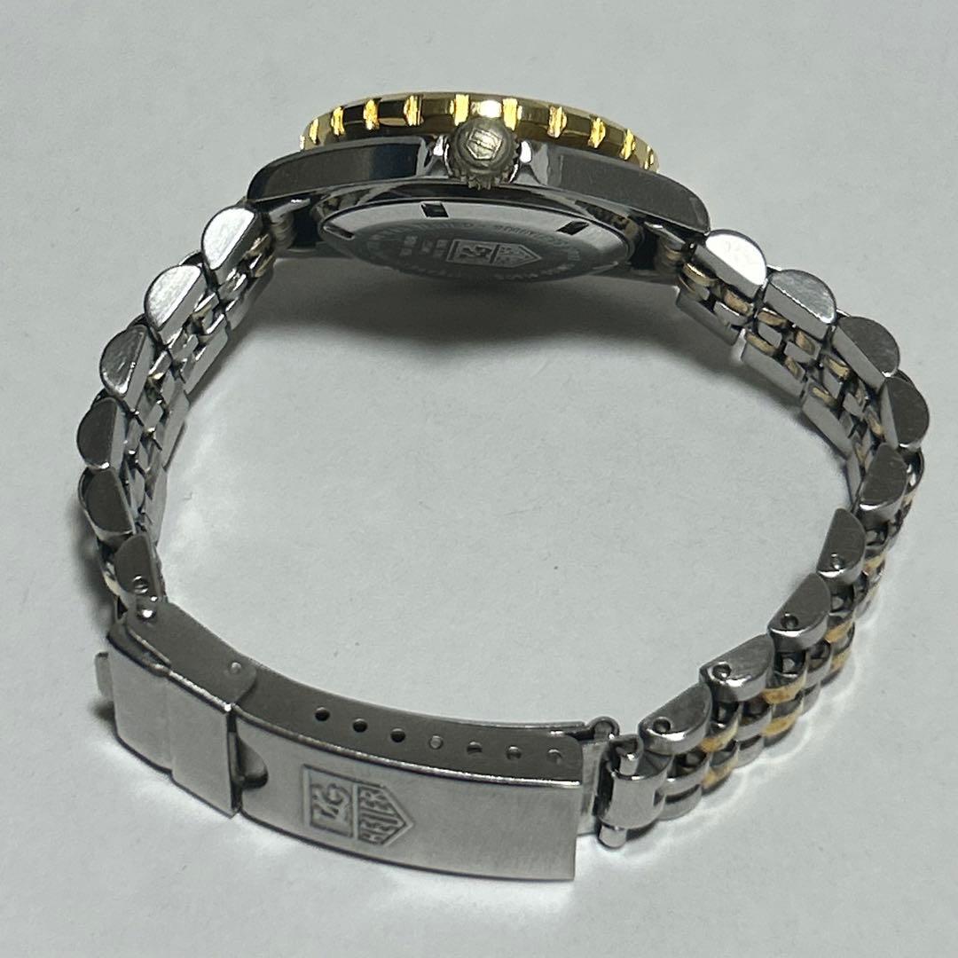 稼働 TAG HEUER タグホイヤー 980.018N ブラック クォーツ