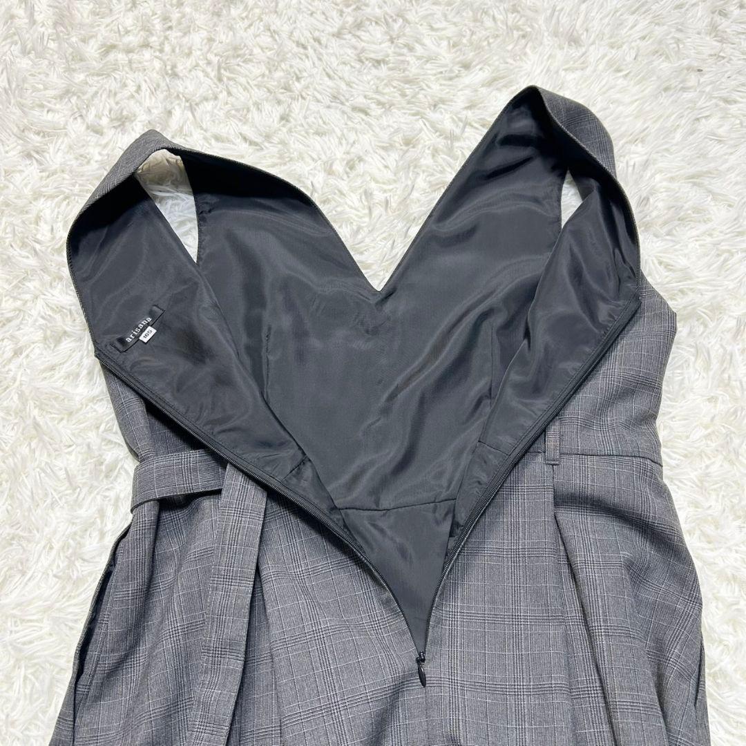 【美品】アリサナ フォーマル ワンピース キッズ 女の子 165 グレー