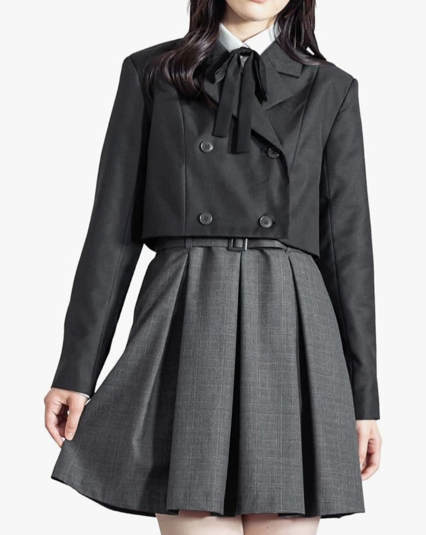 【美品】アリサナ フォーマル ワンピース キッズ 女の子 165 グレー