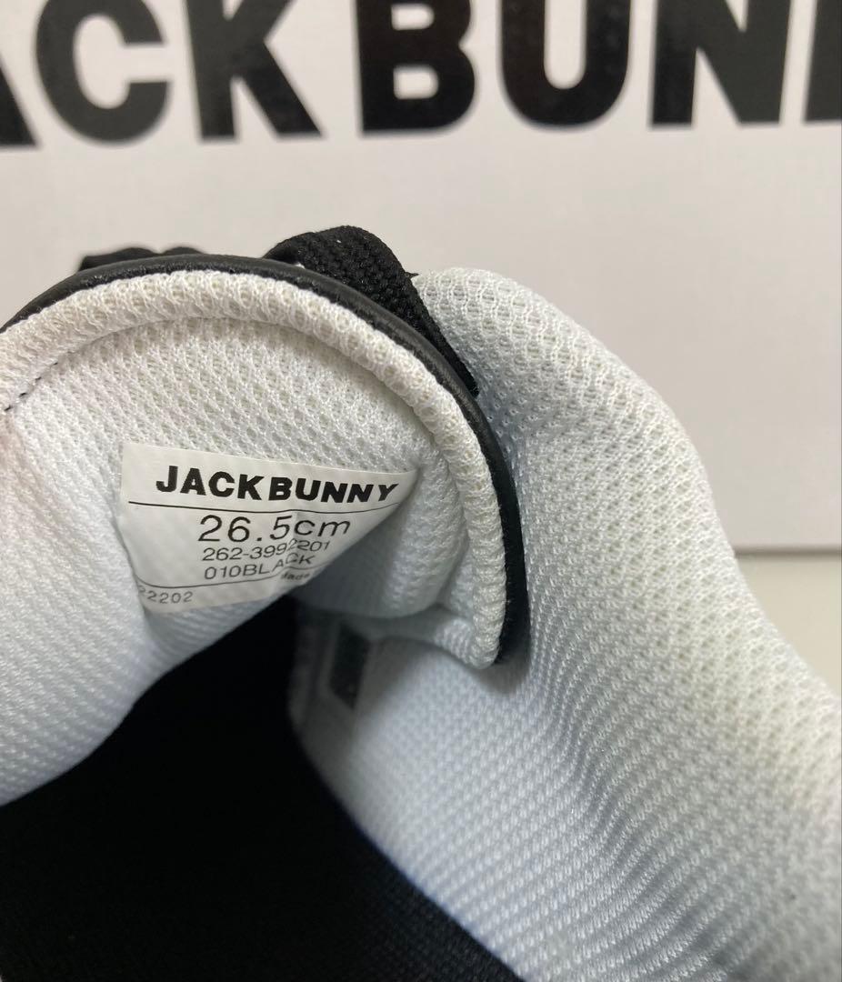 新品 パーリーゲイツ ジャックバニー AIR SOLEシューズ 黒 26.5