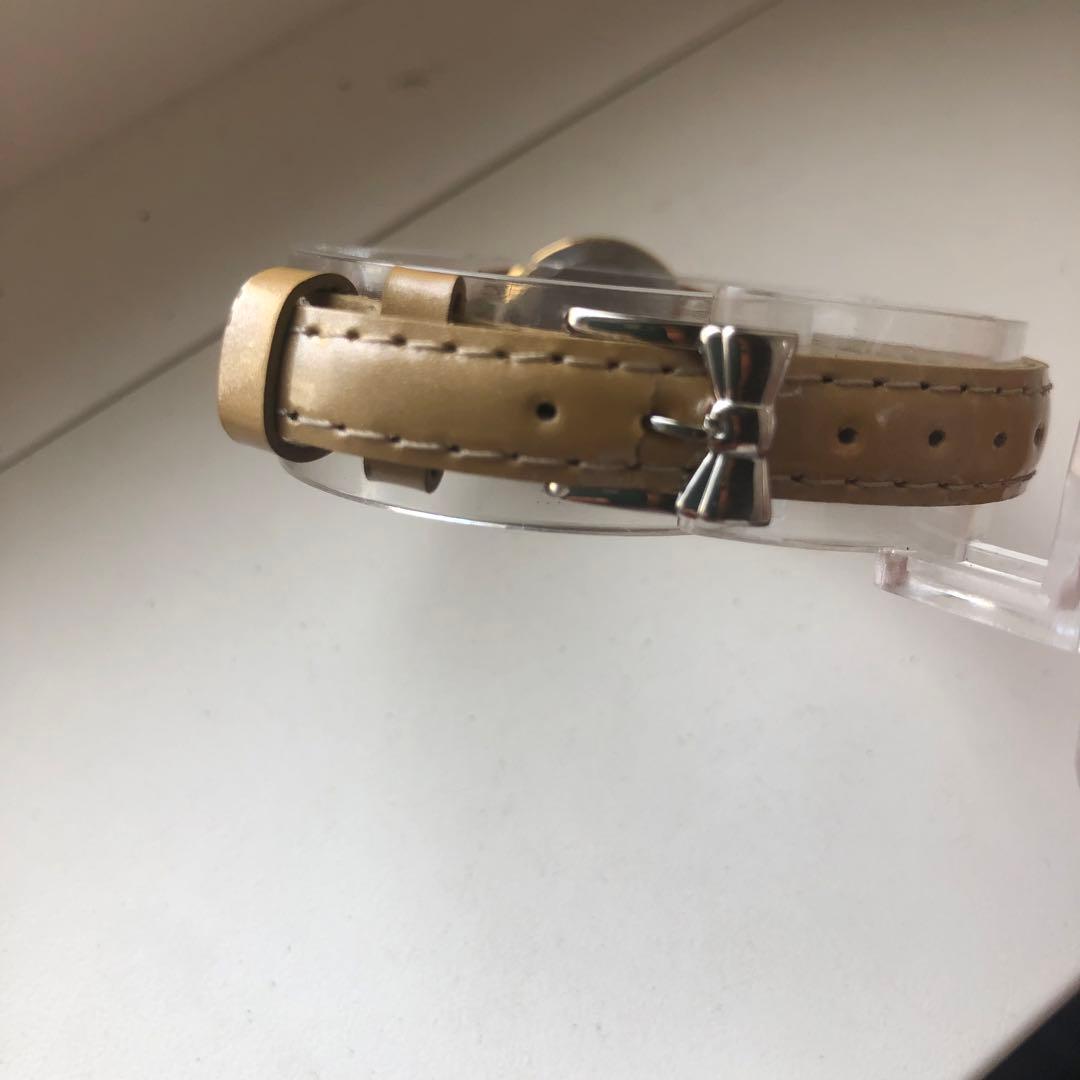 OMEGA De Ville クォーツ 時計 レザーベルト　稼働品　ビンテージ