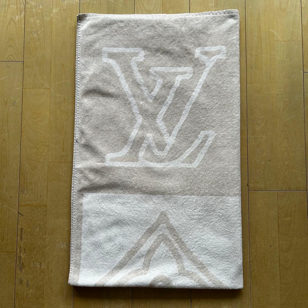 LOUIS VUITTON ビーチタオル　ブランケット　タイシェンヌ　ベージュ