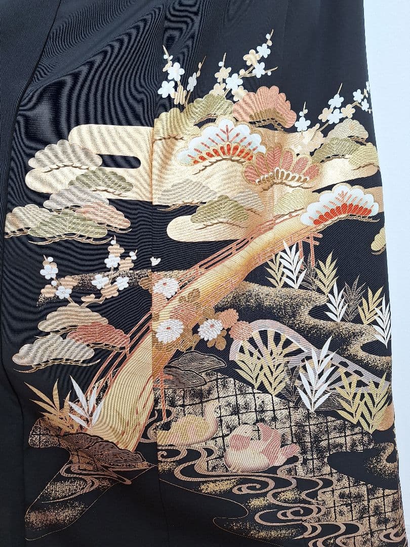 着物リメイクワンピース3623