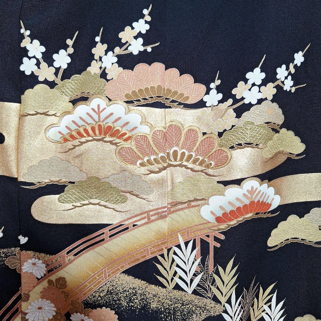 着物リメイクワンピース3623