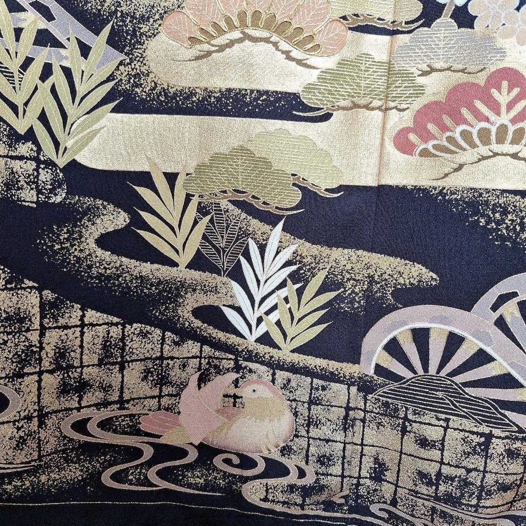 着物リメイクワンピース3623