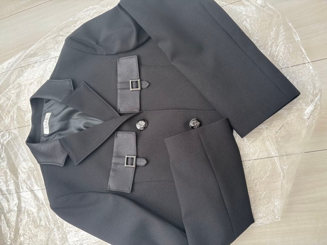 ELLE en noir 卒業式 女の子 スーツ セット 150-165cm