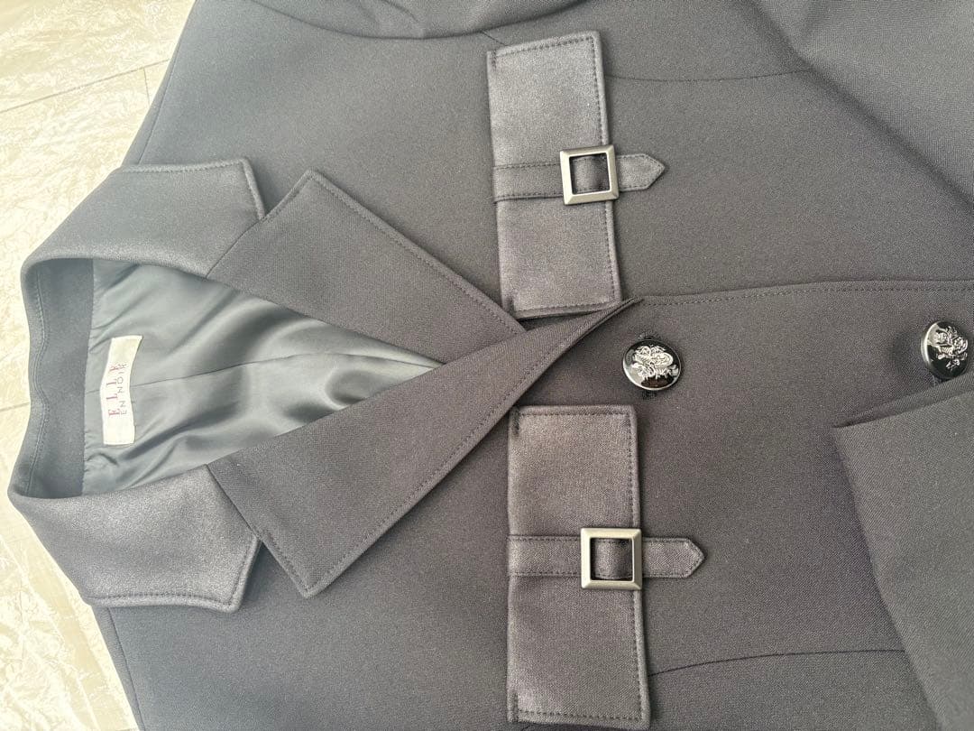 ELLE en noir 卒業式 女の子 スーツ セット 150-165cm