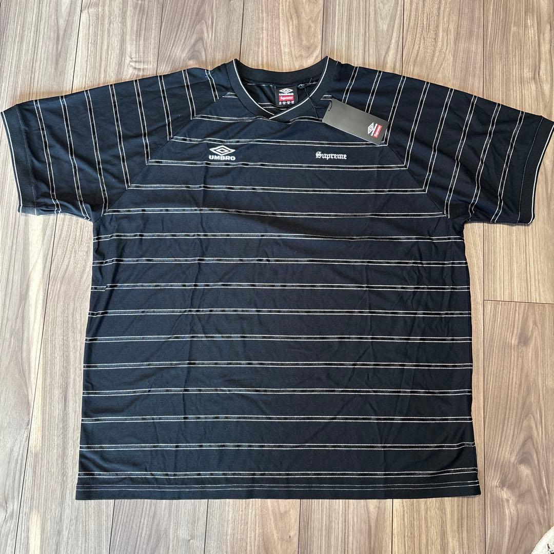 supreme umbro コラボ　サッカーシャツ　Tシャツ　新品