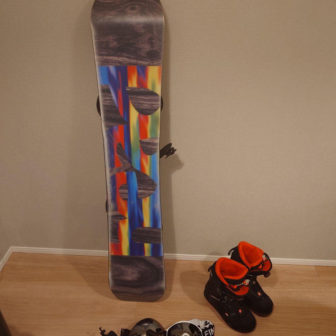 明*光様 Head スノーボードセット（ボード・ブーツ・ゴーグル・手袋）