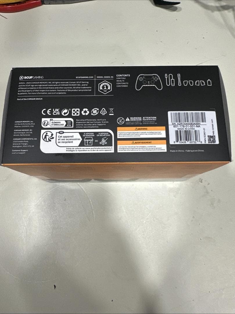 SCUF ENVISION PC用 有線コントローラー Black