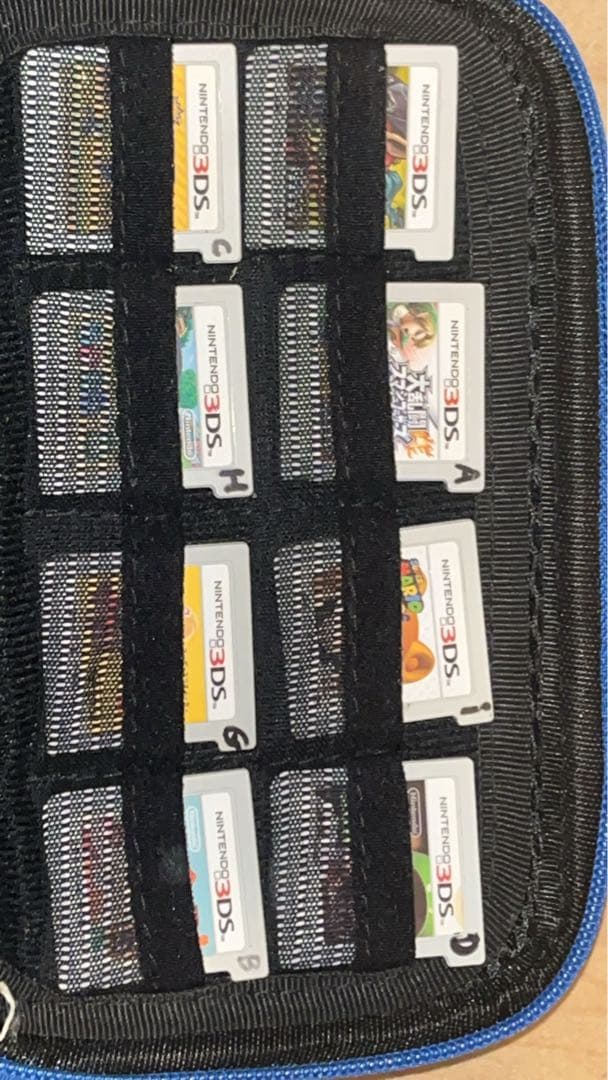 Nintendo 3DS ネイビーブルー 本体とゲーム10本と3DS用ケース
