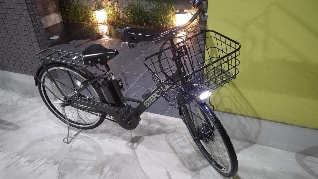 ステップクルーズｅ　回生充電機能付き　26インチ　電動自転車 ブリヂストン