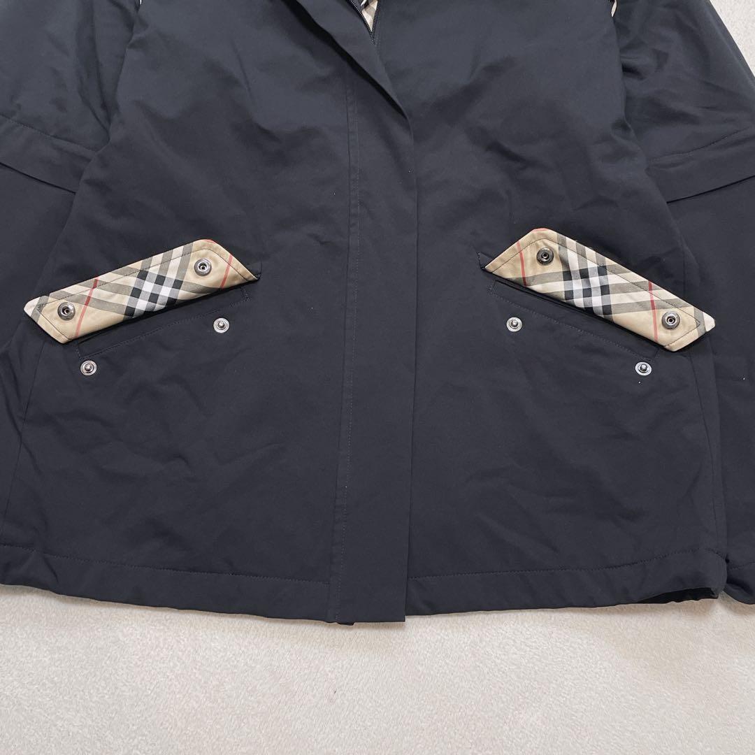 バーバリーゴルフ ナイロンジャケット 3way ノバチェック L ロゴ刺繍