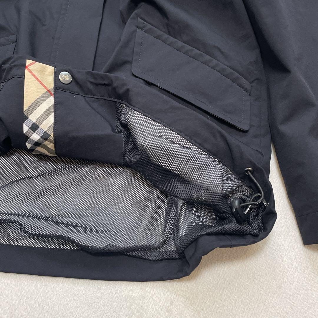 バーバリーゴルフ ナイロンジャケット 3way ノバチェック L ロゴ刺繍