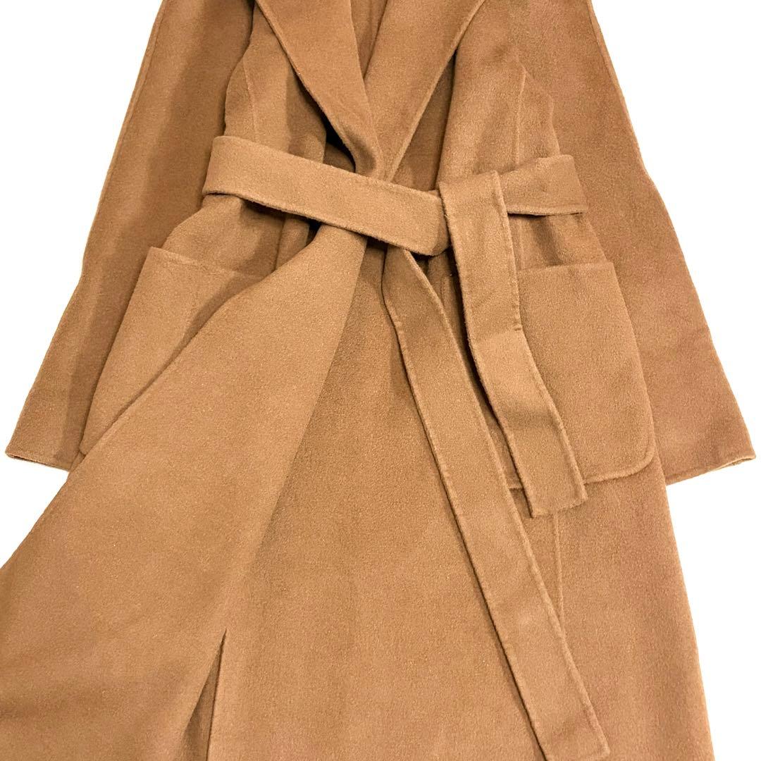 Pokoさま 美品✨アナイ　近年　シャルムビーバーフード コート　ブラウン　38