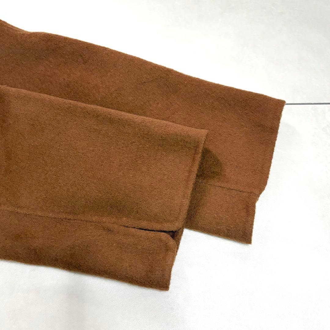 Pokoさま 美品✨アナイ　近年　シャルムビーバーフード コート　ブラウン　38